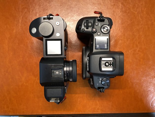 Leica SL Canon EOS R